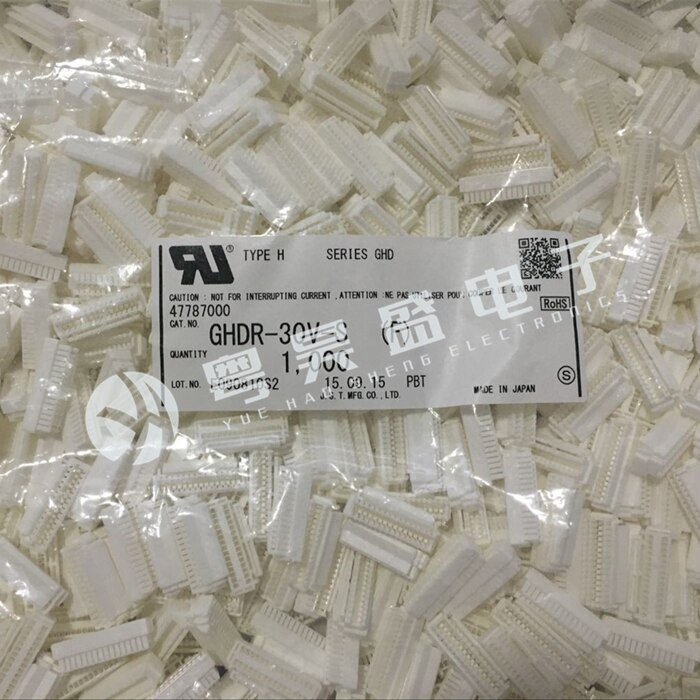 30pcs  ο Ŀ GHDR-30V-S 30PIN   1.25mm 